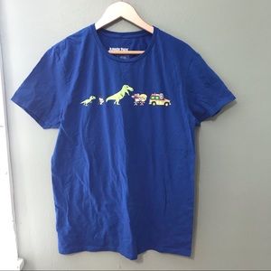 Jurassic Park Blue T-Shirt Size L